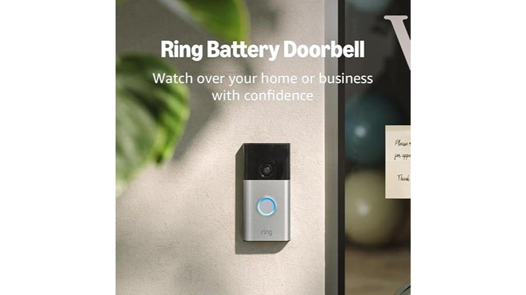 smart doorbell with motion detection