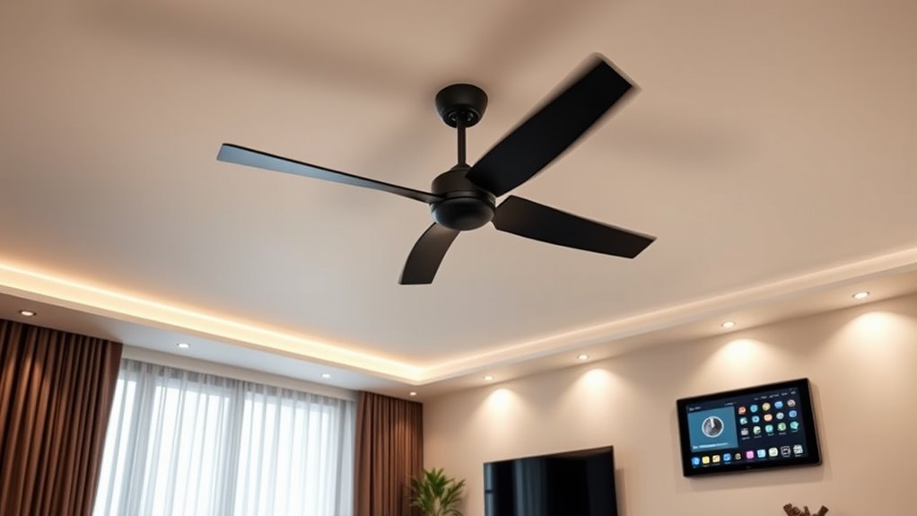 smart stylish app controlled fans