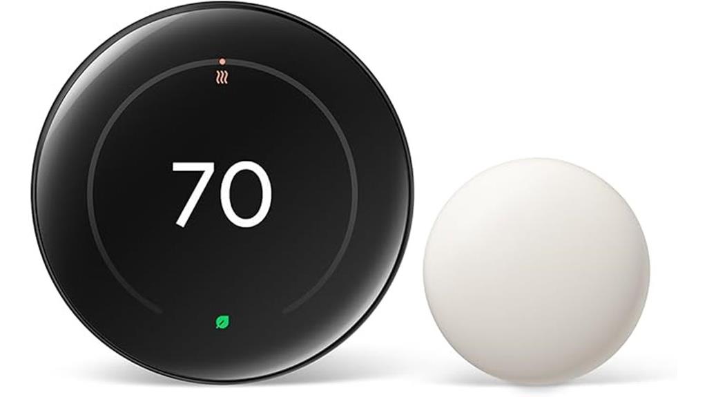 smart thermostat with sensor