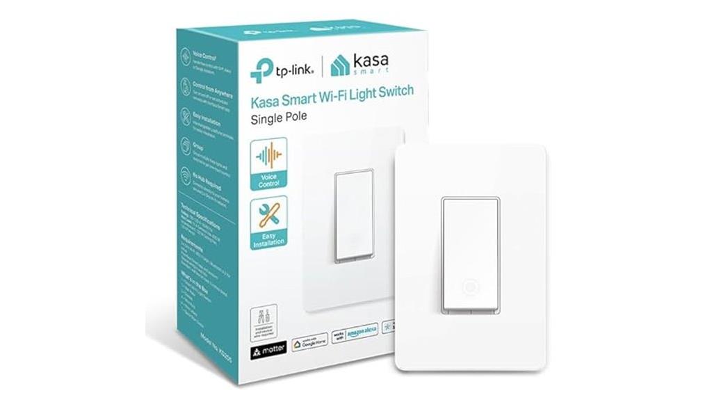 smart voice controlled light switch