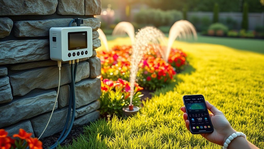 smart weather adapted irrigation