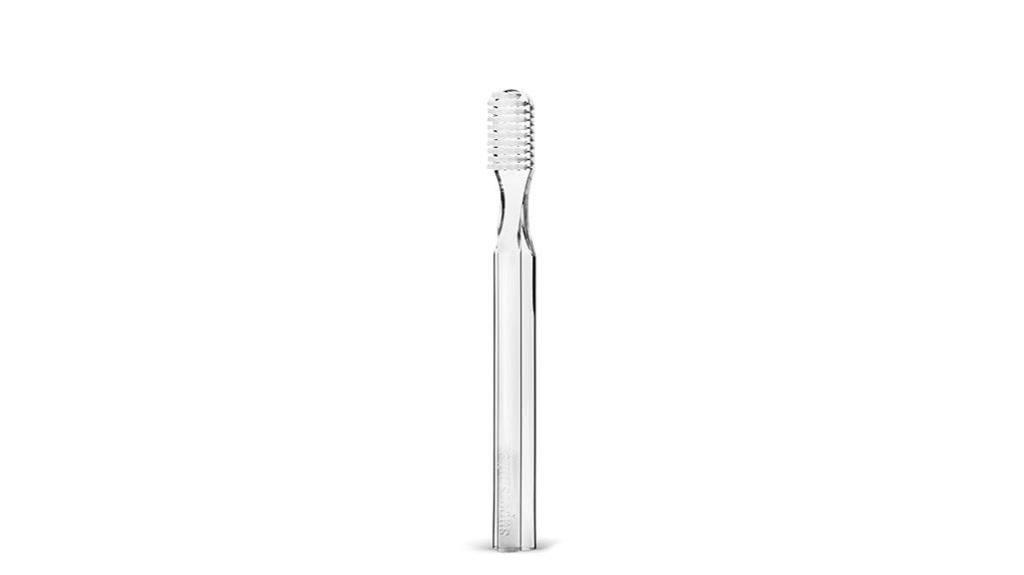 soft nylon bristle toothbrush