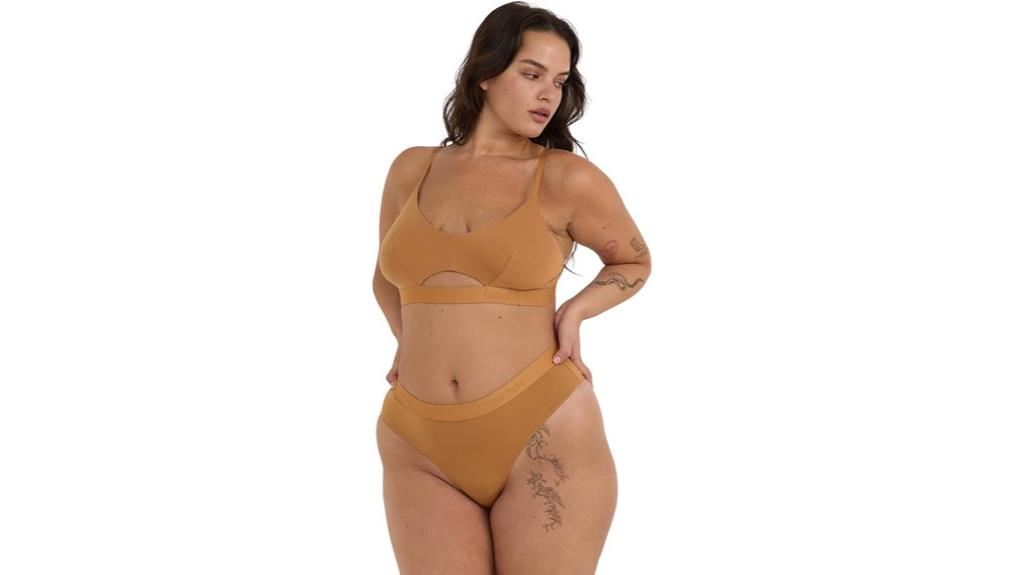 soft touch triangle bralette