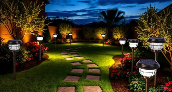 solar motion sensor lights