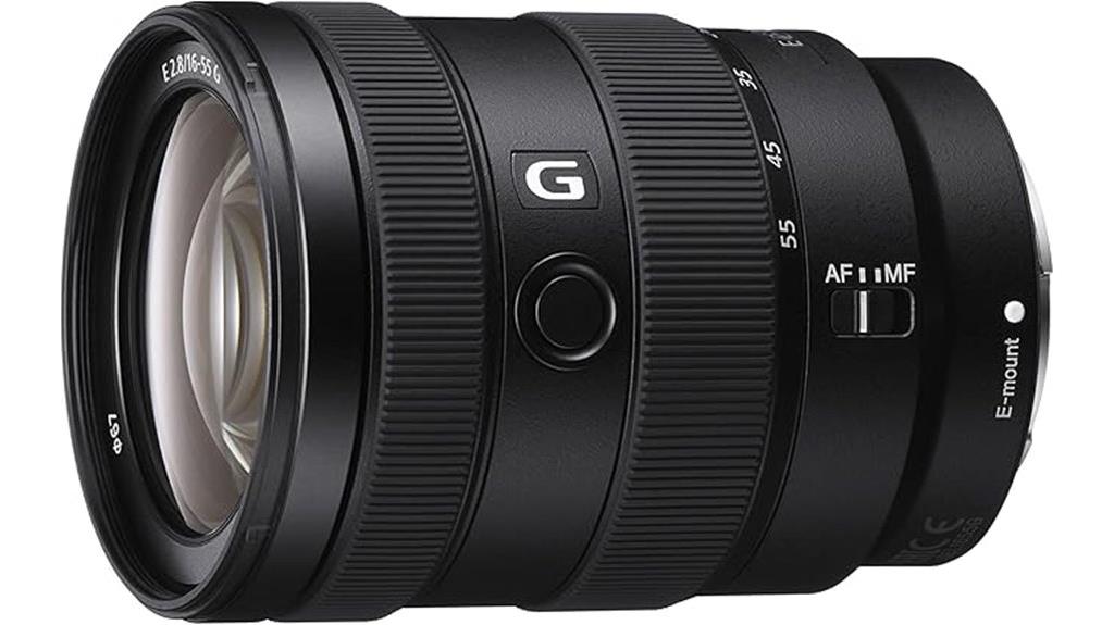 sony 16 55mm f2 8 g lens