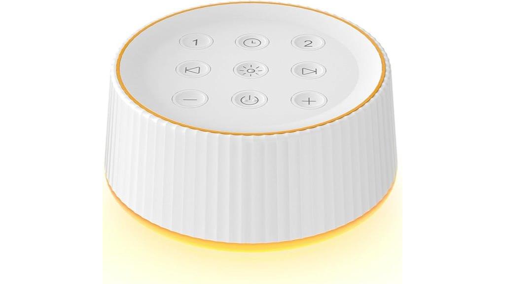 soothing sounds and night light