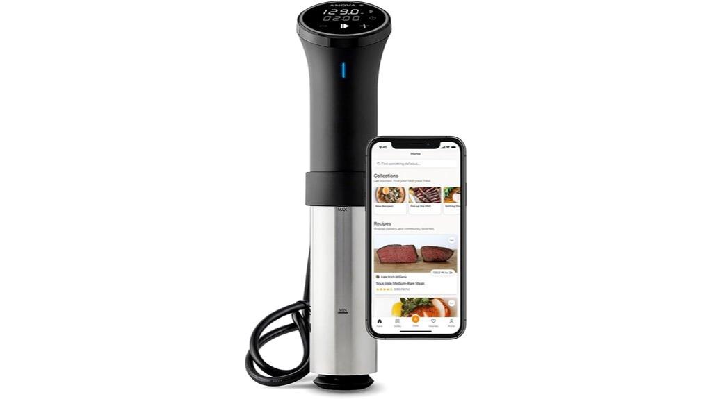 sous vide cooker with wifi