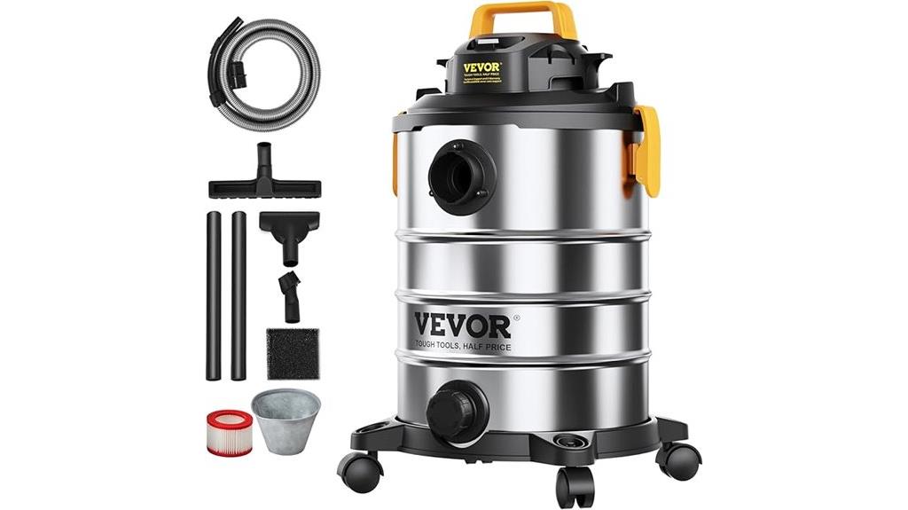 stainless steel wet dry vacuum
