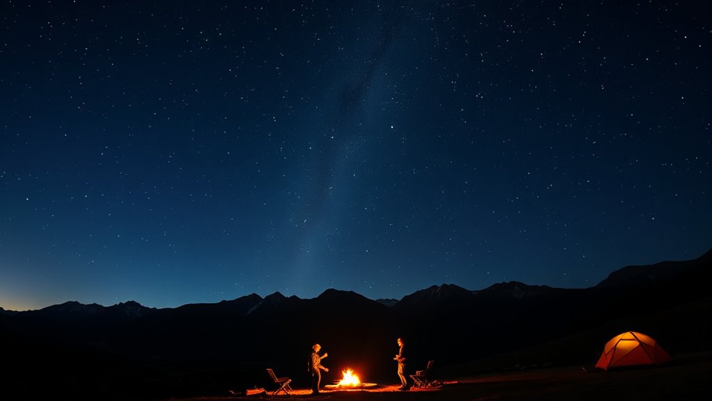 stargazing darkness outdoor adventures