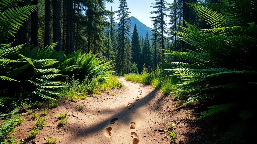 stay on designated trails