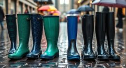 stylish women s rain boots