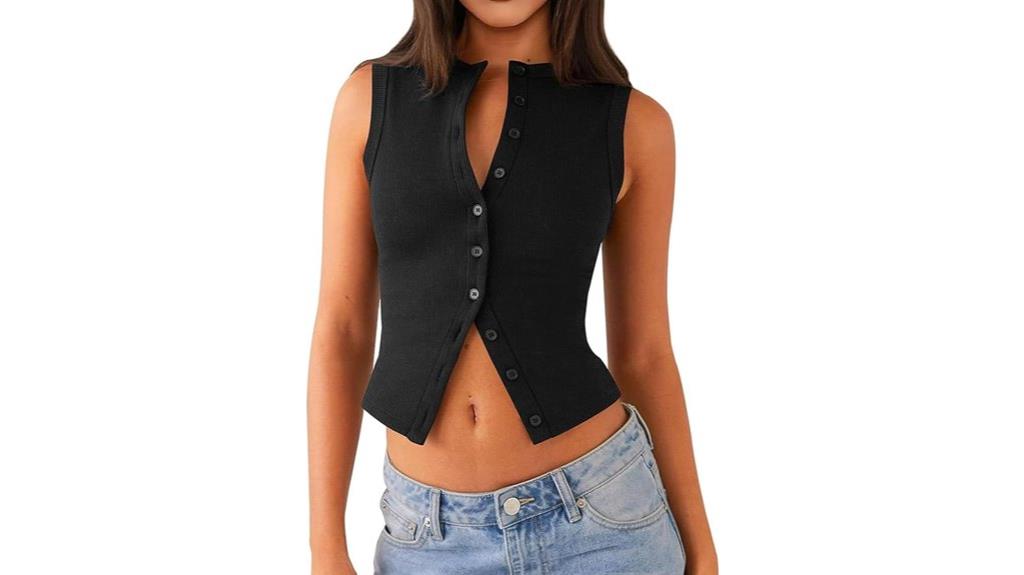 summer ribbed tank top