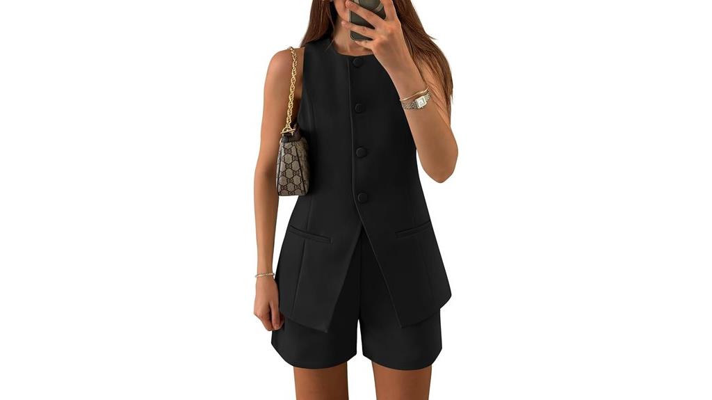 summer two piece shorts