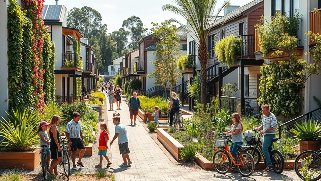 sustainable community green building