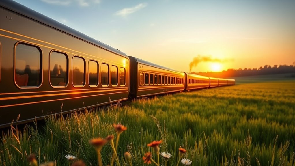 sustainable luxury train travel