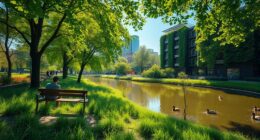 sustainable quiet urban retreats