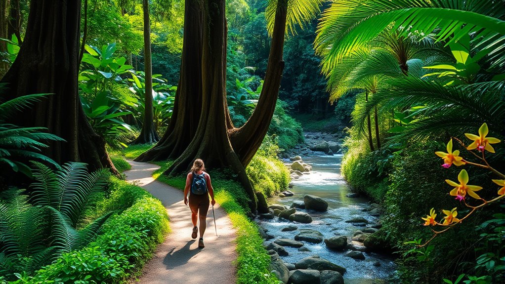 sustainable wildlife friendly rainforest exploration