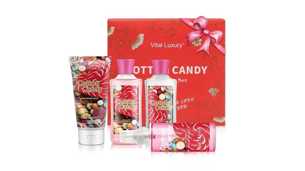 sweet bath body set