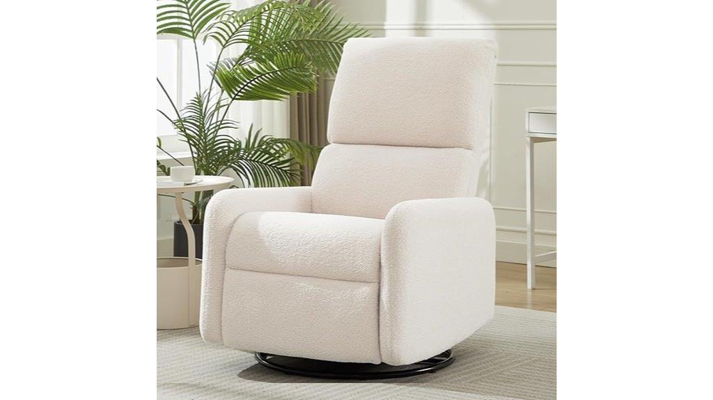 swivel chair with storage
