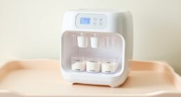 temperature controlled baby formula dispensers