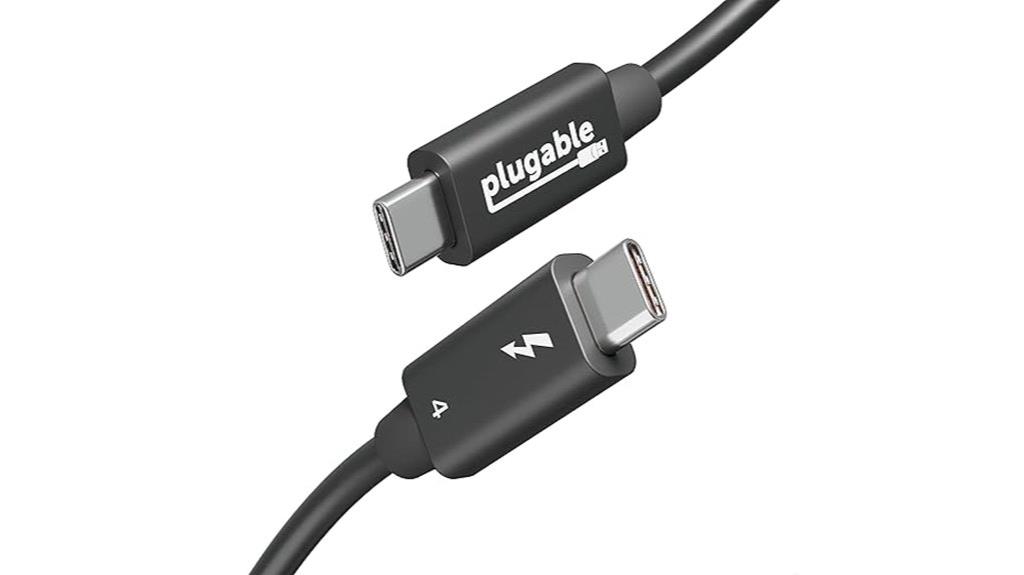 thunderbolt 4 cable 240w charging