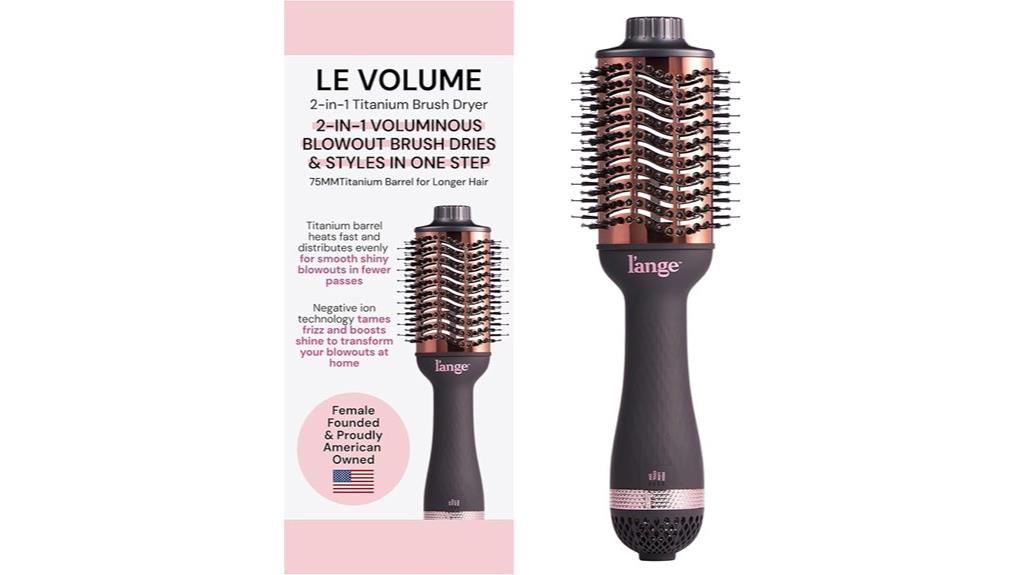 titanium 2 in 1 blow dryer