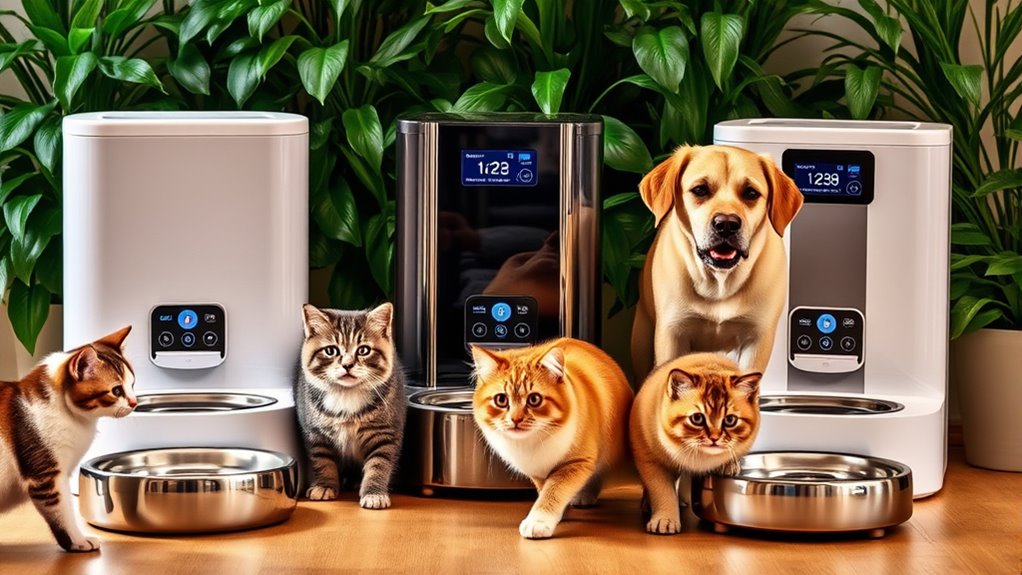 top 15 smart pet feeders