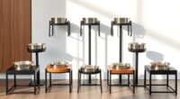 top adjustable pet bowl stands