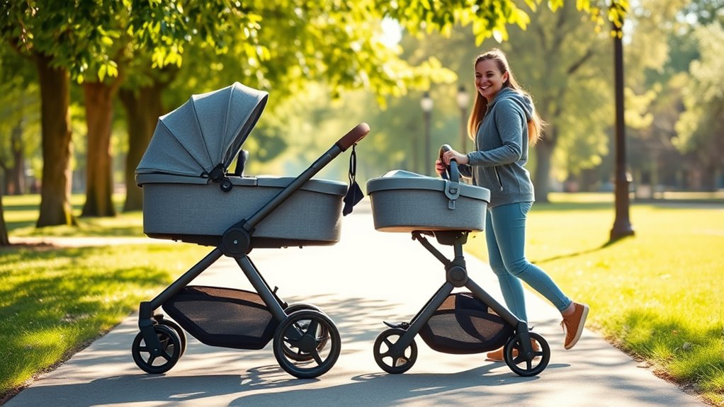 top convertible stroller travel systems
