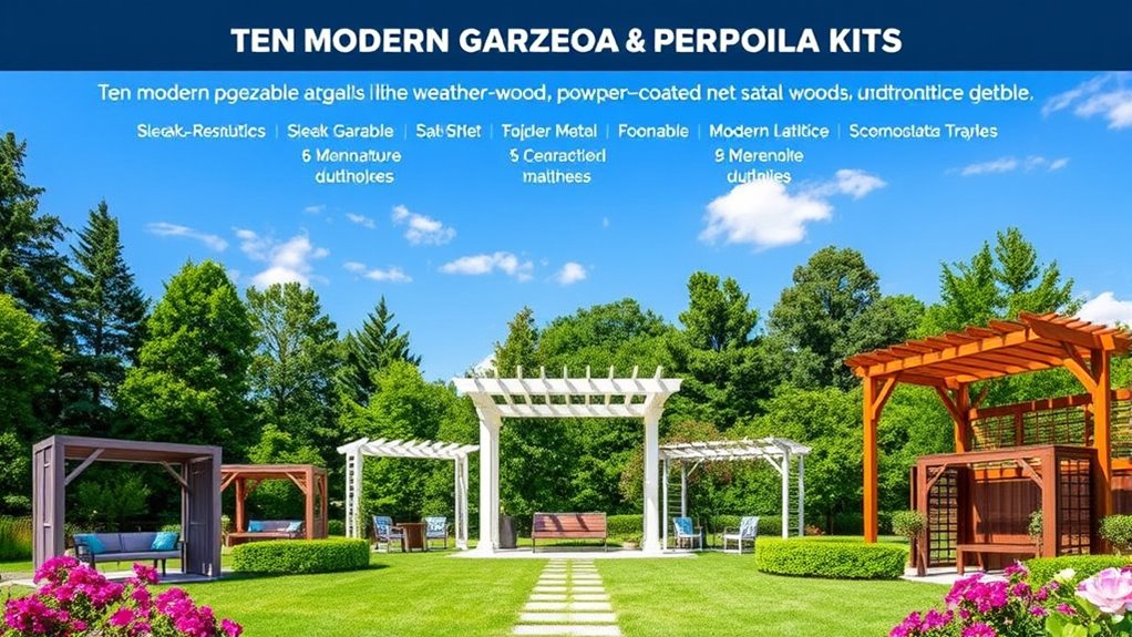 top durable gazebo kits