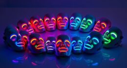 top led face masks