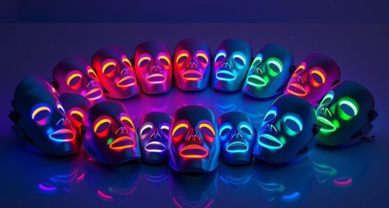 top led face masks