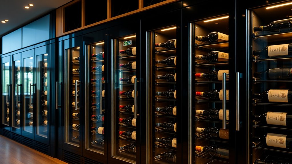 top luxury wine storage