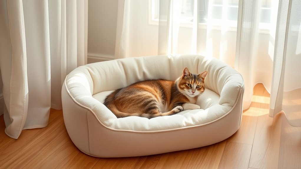 top orthopedic feline bed options