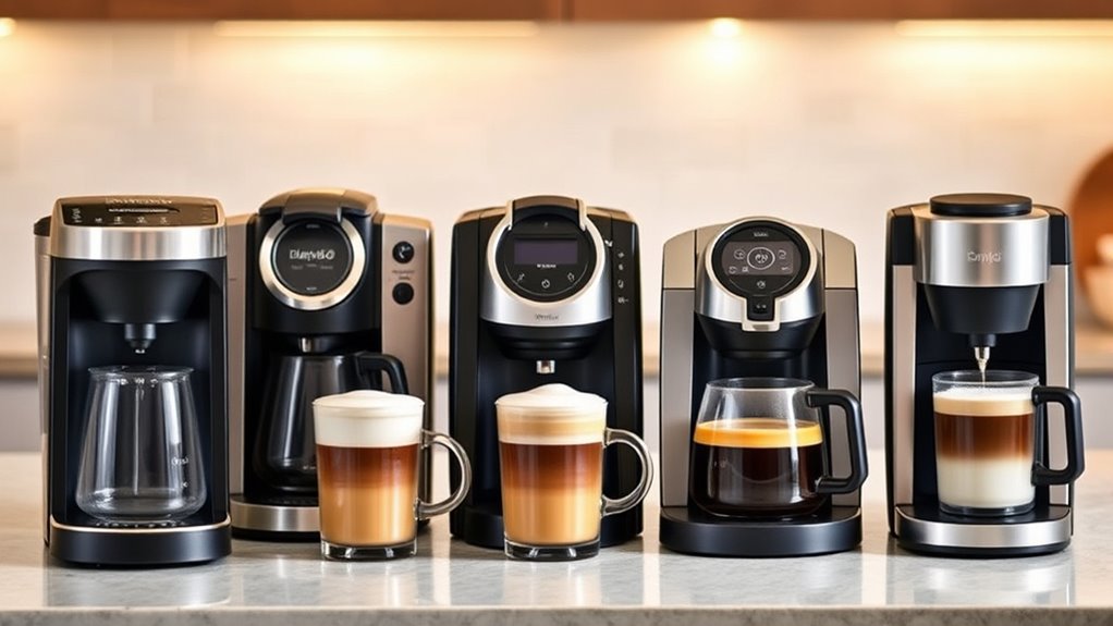 top single serve frother brewers