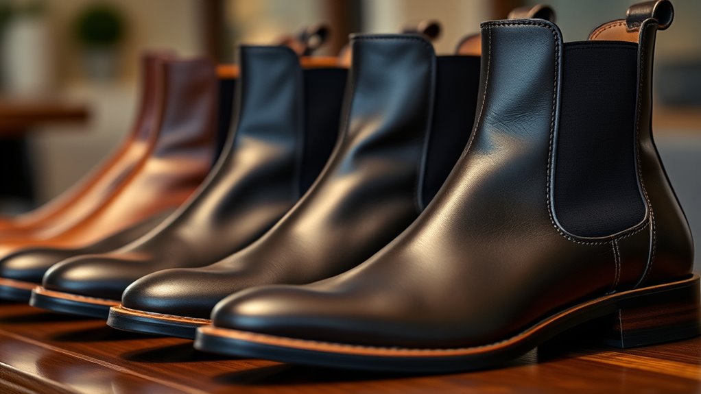 top stylish leather chelsea boots