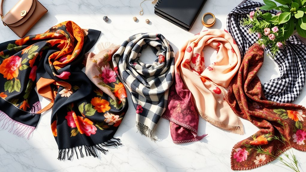 top stylish scarves and wraps