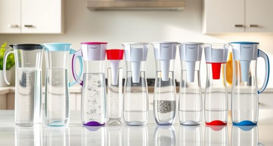top water filter pitchers