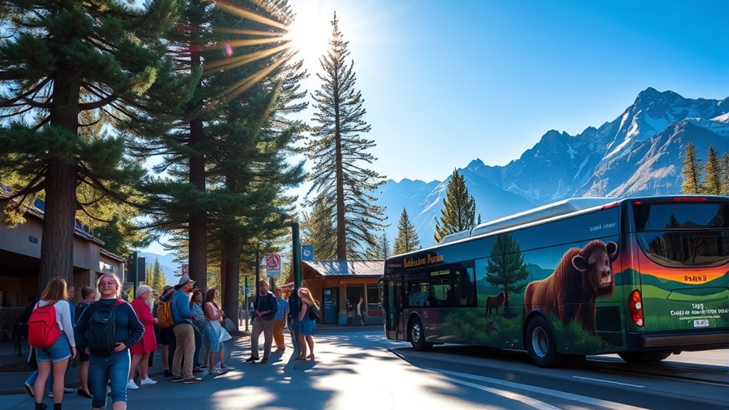 transit access at park gateways