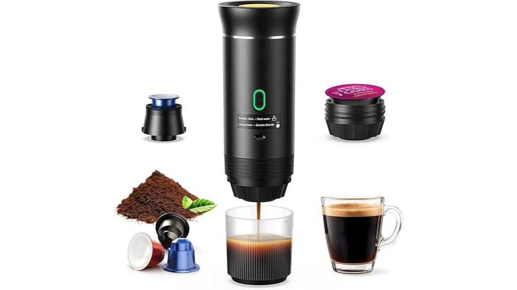 travel friendly coffee maker