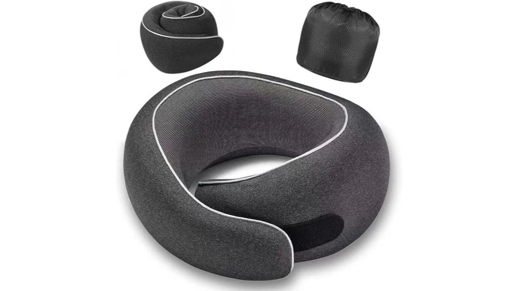travel neck pillow memory foam