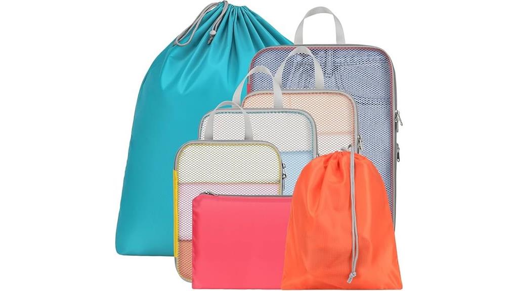 travel packing compression cubes