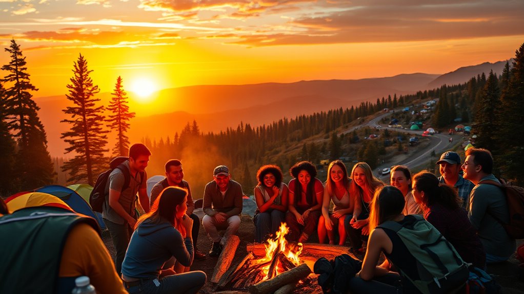 travelers forming bonds