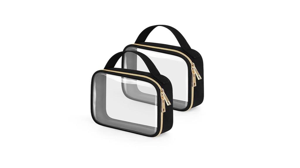 tsa approved travel toiletry bags