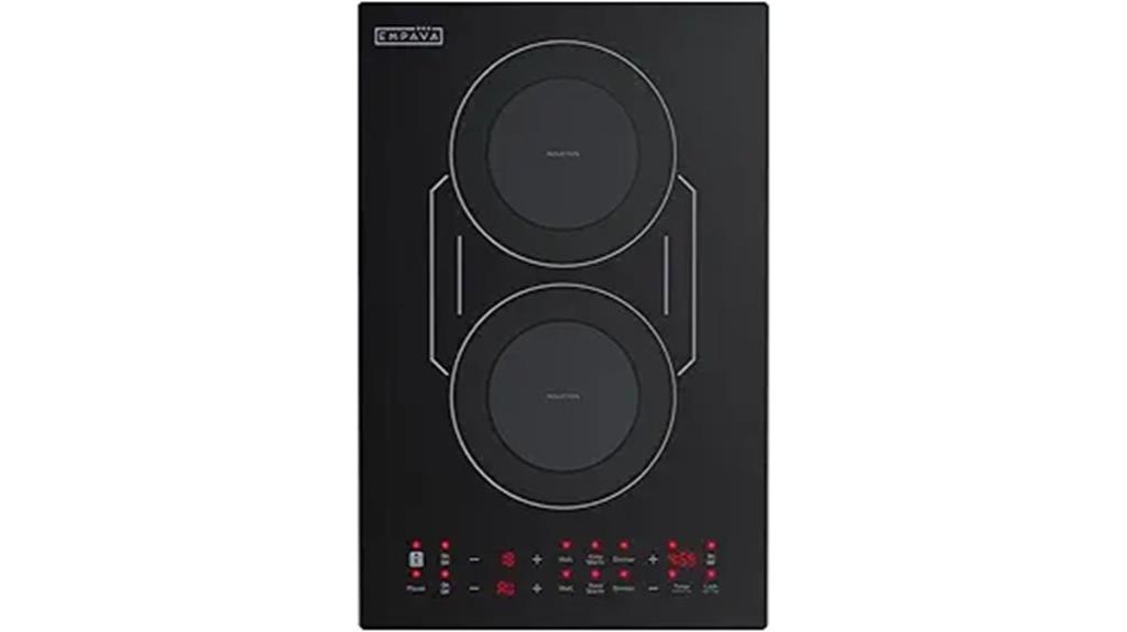 two burner induction cooktop