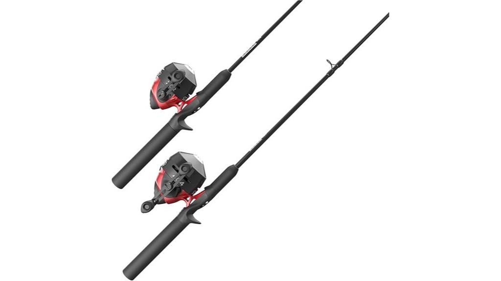 two reel and rod sets