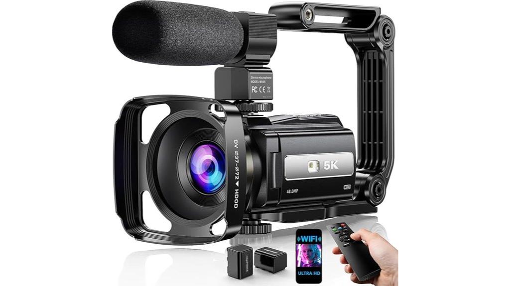 uhd vlogging 5k camcorder