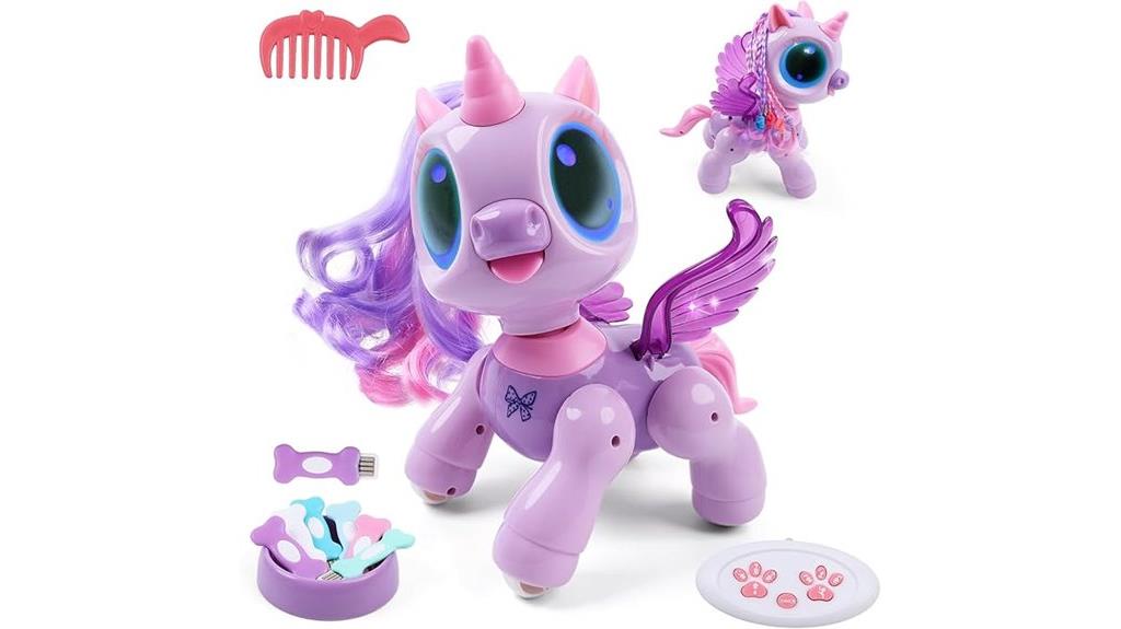 unicorn robot toys for girls