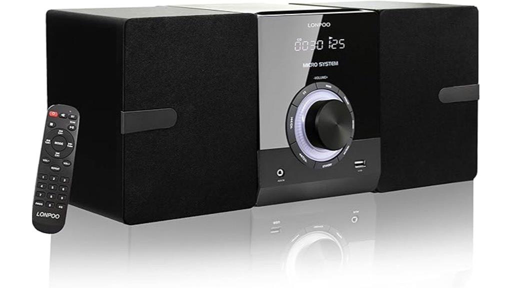 versatile compact stereo system