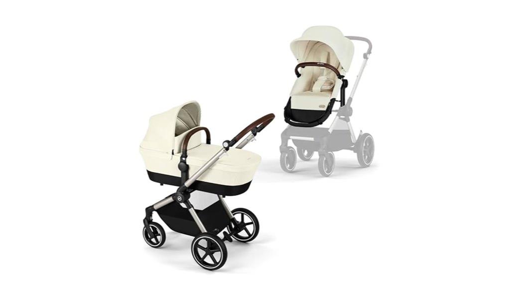versatile stroller with bassinet